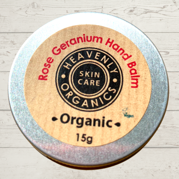 Heavenly Organics Rose Geranium Hand Balm