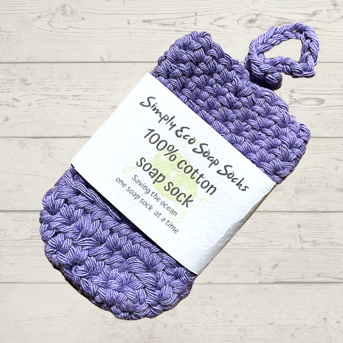 Simply Eco Soap Socks Purple