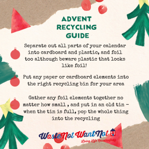 Recycle Your Advent Calendar